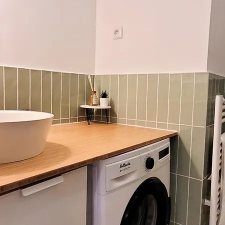 Apartmán L'eden Rouennais -studio Cosy - Gare A 2 Min- Fibre 700mb - Coeur De Rouen
